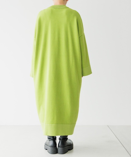 LOWRYS FARM（ローリーズファーム）の「ニットコクーンワンピース　166634（ワンピース・キッズ・ブラック/グリーン/オレンジ・150cm/160cm）」の9枚目の写真