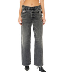 DIESEL | SS23 レディース デニム フレアレッグ ブーツカット ブラック(デニムパンツ)