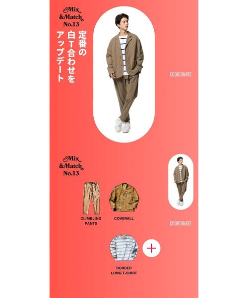 coen（コーエン）の「The M&M Store（ザ・ミックス＆マッチストア）コラボ　カラーボーダーロングスリーブTシャツ（Tシャツ/カットソー・メンズ・ホワイト/ケリーグリーン/コバルトブルー・S/M/L/XL）」の21枚目の写真