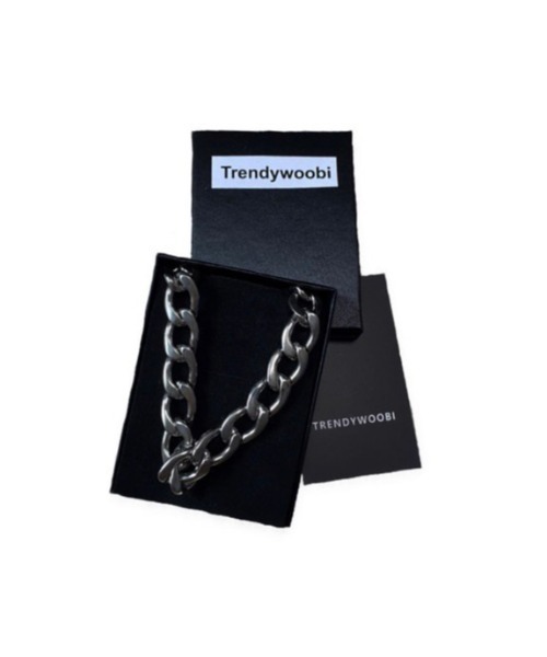 Trendywoobi(トレンディウビ)の「【TRENDYWOOBI / トレンディウビ】Chain Necklace / チェーンネックレス ネックレス(ネックレス・メンズ・シルバー・ONE SIZE)」の3枚目の写真
