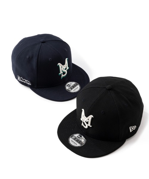 MANASTASH（マナスタッシュ）の「MANASTASH×NEWERA / マナスタッシュ×ニューエラ　9FIFTY SNAP BACK CAP TYPE 'MS'　MSキャップ（キャップ・メンズ・ブラウン/ブラック/ネイビー・FREE）」の10枚目の写真