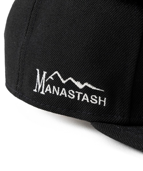 MANASTASH（マナスタッシュ）の「MANASTASH×NEWERA / マナスタッシュ×ニューエラ　9FIFTY SNAP BACK CAP TYPE 'MS'　MSキャップ（キャップ・メンズ・ブラウン/ブラック/ネイビー・FREE）」の6枚目の写真