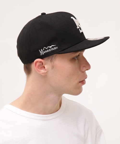 MANASTASH（マナスタッシュ）の「MANASTASH×NEWERA / マナスタッシュ×ニューエラ　9FIFTY SNAP BACK CAP TYPE 'MS'　MSキャップ（キャップ・メンズ・ブラウン/ブラック/ネイビー・FREE）」の20枚目の写真