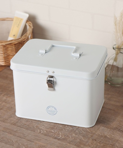 studio CLIP（スタディオクリップ）の「救急箱《HOUSEHOLD GOODS》（収納グッズ・レディース・ホワイト/オフホワイト・FREE）」の2枚目の写真