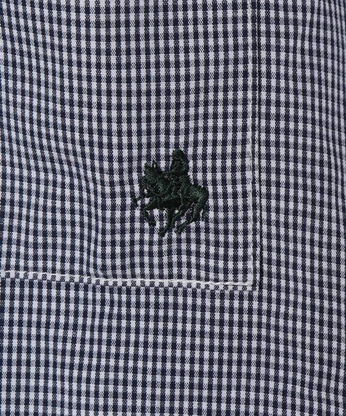 POLO BCS（ポロ ビーシーエス）の「【POLO BCS(ポロ・ビーシーエス)】コラボ刺繍BIGシャツ（シャツ/ブラウス・レディース・ネイビー/オフホワイト/グリーン/ブルー・FREE）」の13枚目の写真