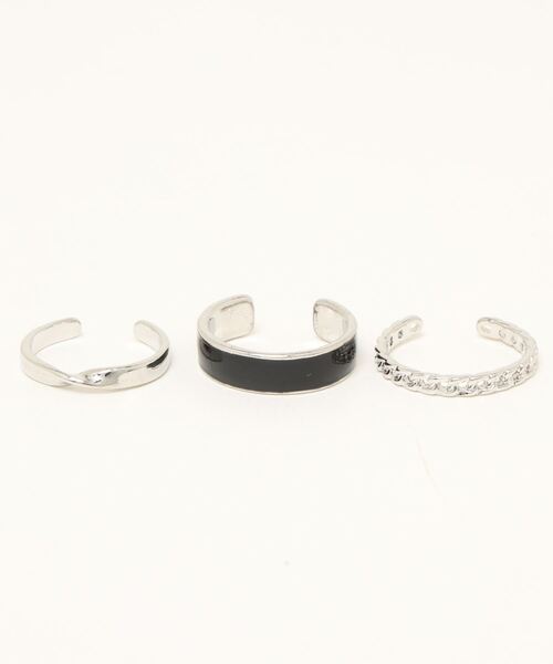 apres jour mignon(アプレジュールミニョン)の「【apresjour mignon×ARIAZ】3セットリング(リング・レディース・シルバー・ONESIZE)」の3枚目の写真