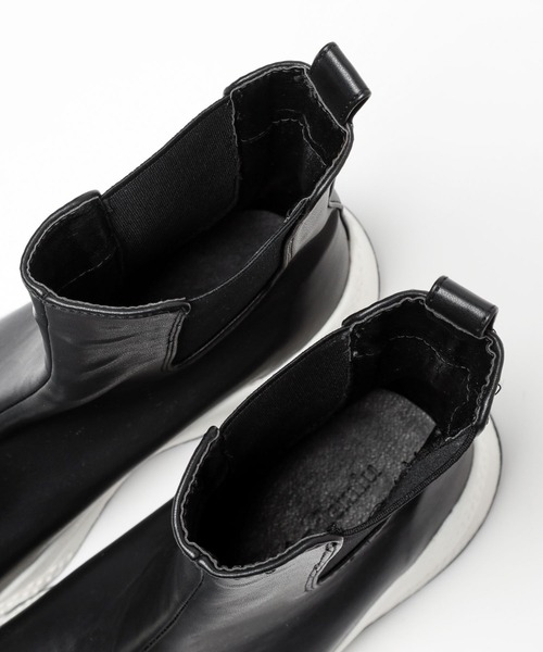 Andemiu（アンデミュウ）の「【軽量＆伸縮素材】ストレッチスニーカーブーツ185104（スニーカー・レディース・オフホワイト/ブラック・MEDIUM/LARGE）」の15枚目の写真