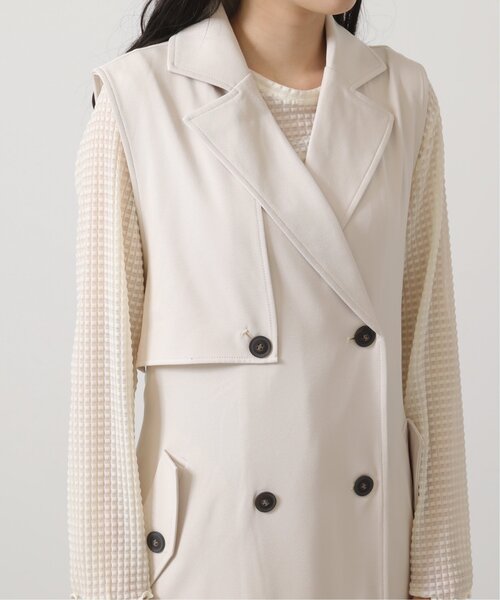 RAY CASSIN(レイカズン)の「ノースリトレンチコート(トレンチコート・レディース・サンドベージュ/キナリ・FREE)」の21枚目の写真