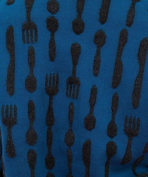 FRAPBOIS（フラボア）の「カトラリーニット カーデガン（カーディガン/ボレロ・レディース・ベージュ/ブルー・1/2）」の9枚目の写真