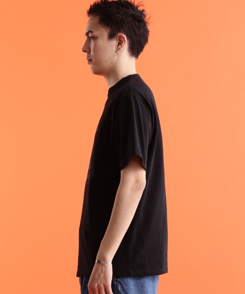 schott（ショット）の「【WEB LIMITED】Schott/ショット/T-SHIRT LIFE ON WHEELS/Tシャツ "ライフ オン ホイールズ"（Tシャツ/カットソー・メンズ・ホワイト/オレンジ/チャコールグレー/ブラック・M/L/XL/2XL）」の12枚目の写真