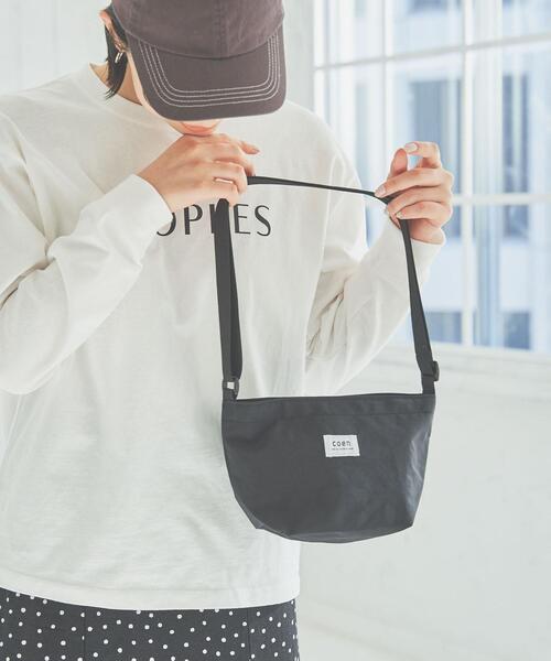 coen(コーエン)の「ワッシャーショルダーバッグ(ボディバッグ/ウエストポーチ・レディース・ブラック/ベージュ/ターコイズブルー・FREE)」の7枚目の写真