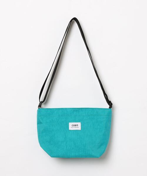coen(コーエン)の「ワッシャーショルダーバッグ(ボディバッグ/ウエストポーチ・レディース・ブラック/ベージュ/ターコイズブルー・FREE)」の11枚目の写真