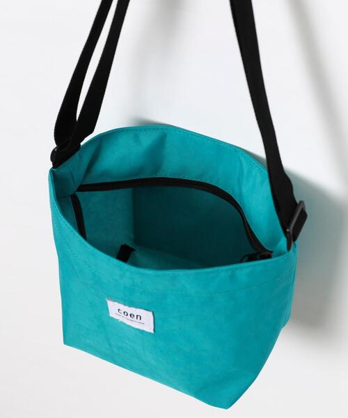 coen(コーエン)の「ワッシャーショルダーバッグ(ボディバッグ/ウエストポーチ・レディース・ブラック/ベージュ/ターコイズブルー・FREE)」の15枚目の写真
