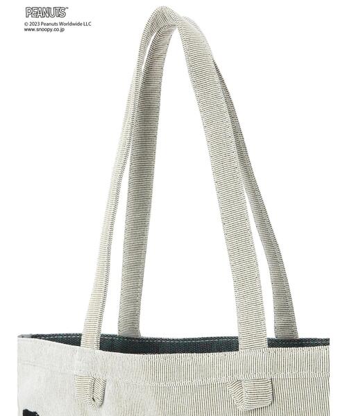 Green Parks(グリーンパークス)の「■PEANUTS コレクターズサックトート(トートバッグ・レディース・アイボリー/ベージュ・FREE)」の9枚目の写真