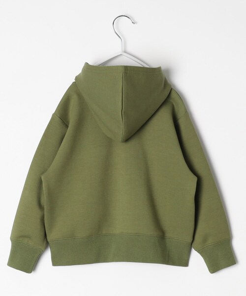 THE SHOP TK （ザ ショップ ティーケー ）の「◆【110-150/セットアップ】ダンボール ジップパーカ（パーカー・キッズ・カーキ/グレー系その他・11/14/12/15 /13）」の3枚目の写真