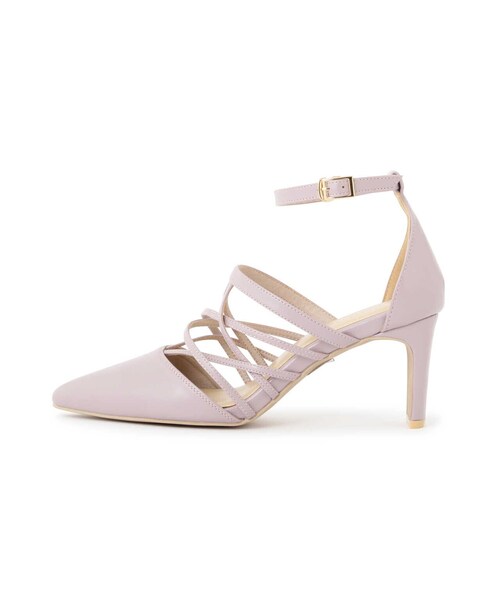 EDIT COLOGNE(エディットコロン)の「クロスアッパーパンプス(パンプス・レディース・グレー/ブラック/パープル・23.5cm/24.0cm)」の13枚目の写真