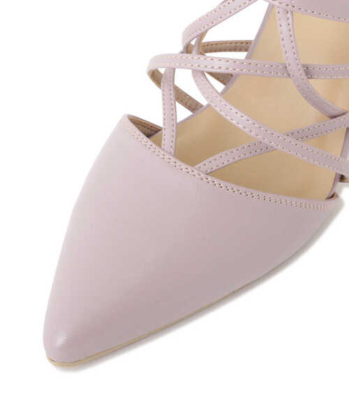 EDIT COLOGNE(エディットコロン)の「クロスアッパーパンプス(パンプス・レディース・グレー/ブラック/パープル・23.5cm/24.0cm)」の10枚目の写真