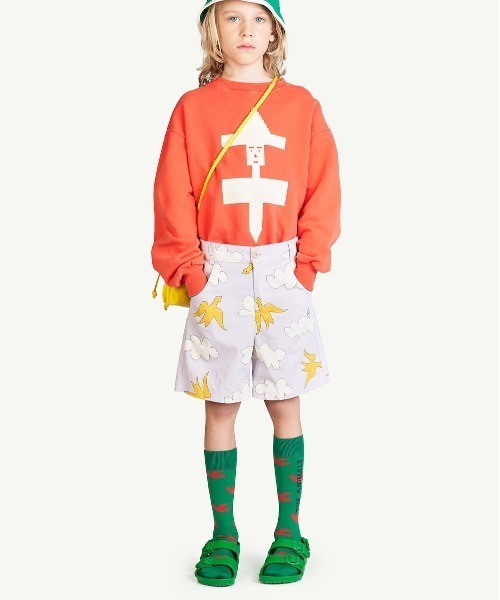 The animals observatory（ジ・アニマルズ・オブザーバトリー）の「The Animals Observatory / 総柄ロゴソックス（ソックス/靴下・キッズ・ブルー/グリーン/イエロー・14-16cm/17-19cm/19-21cm/22-24cm）」の9枚目の写真