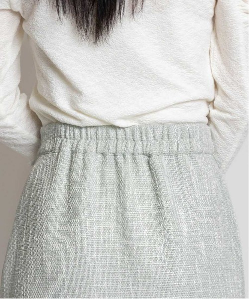 RANDA（ランダ）の「フリンジマーメイドスカート（スカート・レディース・ブルー/クリーム/グリーン・0/1）」の17枚目の写真