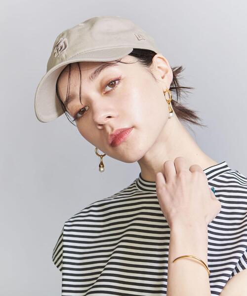 NEW ERA（ニューエラ）の「【別注】＜NEW ERA＞MLB 920 ロゴキャップ（キャップ・レディース・ブラック/ケリー/ベージュ・FREE）」の7枚目の写真