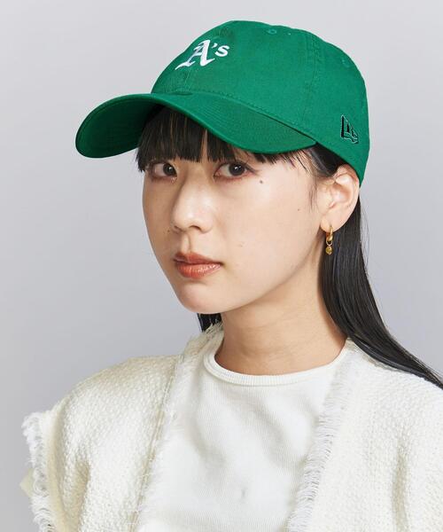 NEW ERA（ニューエラ）の「【別注】＜NEW ERA＞MLB 920 ロゴキャップ（キャップ・レディース・ブラック/ケリー/ベージュ・FREE）」の18枚目の写真