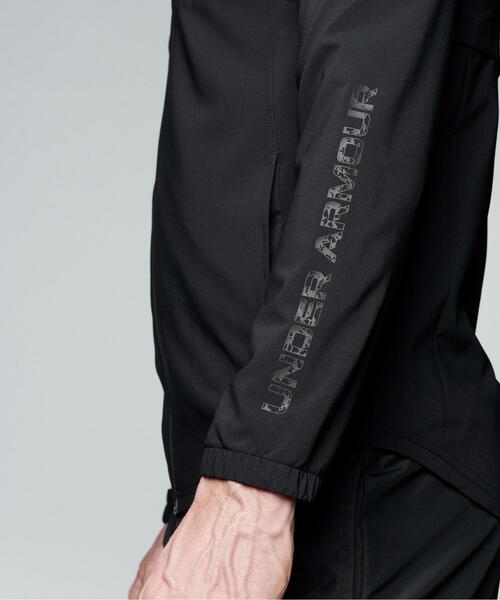 UNDER ARMOUR(アンダーアーマー)の「UAフレッシュウーブン フルジップ ジャケット(トレーニング/メンズ)(その他アウター・メンズ・オレンジ/ブラック系その他/ブラック・M/S/XL/L/XXL)」の8枚目の写真