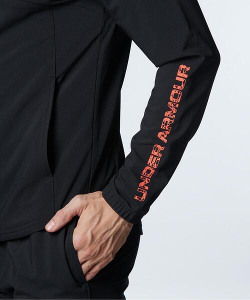 UNDER ARMOUR(アンダーアーマー)の「UAフレッシュウーブン フルジップ ジャケット(トレーニング/メンズ)(その他アウター・メンズ・オレンジ/ブラック系その他/ブラック・M/S/XL/L/XXL)」の14枚目の写真