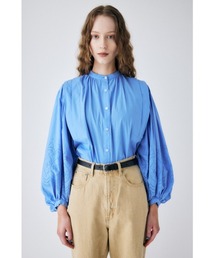 MOUSSY | EYELET TUCK ブラウス(シャツ/ブラウス)