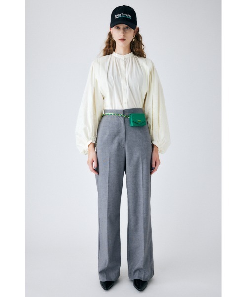 MOUSSY(マウジー)の「EYELET TUCK ブラウス(シャツ/ブラウス・レディース・ブルー/オフホワイト/ブラック・FREE)」の17枚目の写真