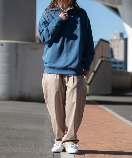 JOHN'S CLOSET(ジョンズクローゼット)の「【i】ワイドテーパードパンツ(その他パンツ・メンズ・モカ/ブラック/グリーン/カーキ/サックスブルー/ベージュ・LARGE/MEDIUM/X-LARGE)」の14枚目の写真
