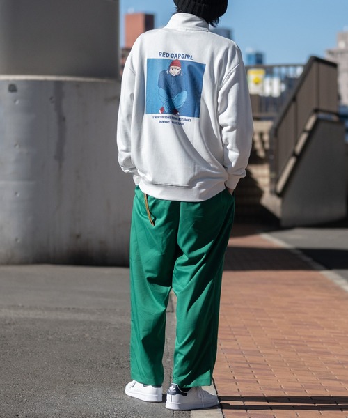 JOHN'S CLOSET(ジョンズクローゼット)の「【i】ワイドテーパードパンツ(その他パンツ・メンズ・モカ/ブラック/グリーン/カーキ/サックスブルー/ベージュ・LARGE/MEDIUM/X-LARGE)」の10枚目の写真