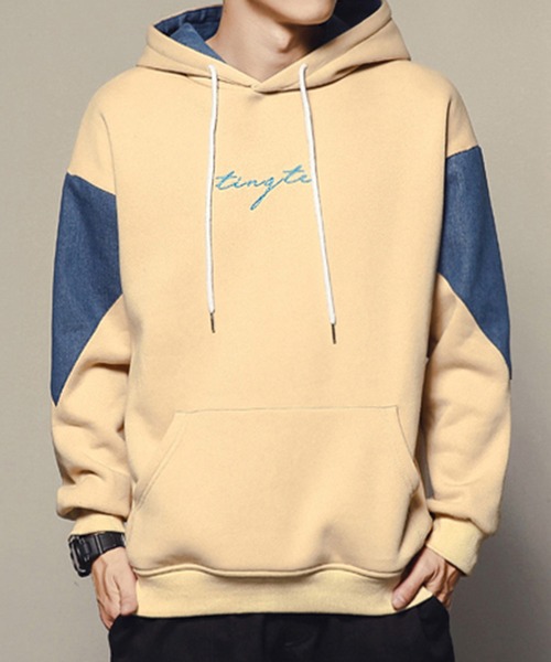 Cloudstyle(クラウドスタイル)の「【Cloudstyle】メンズ長袖裏起毛薄手パーカー(パーカー・メンズ・ブラック/ベージュ・MEDIUM/LARGE/X-LARGE/XX-LARGE/XXX-LARGE/SMALL)」の13枚目の写真