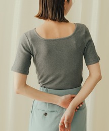 SENSE OF PLACE by URBAN RESEARCH | 2WAYメランジリブTシャツ(半袖)(Tシャツ/カットソー)