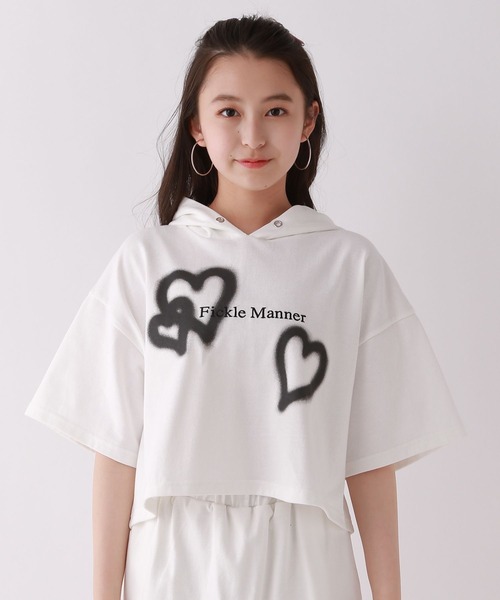 repipi armario(レピピ アルマリオ)の「☆セットアイテム/kairaコラボ☆フーディーセットアップ(セットアップ・キッズ・ブラック/ライム/ホワイト・MEDIUM/LARGE/SMALL)」の7枚目の写真