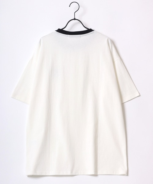 Lazar（ラザル）の「Lazar 別注 Ball ＆ Dice Tee/オーバーサイズ 8ボール ワンポイント刺繍 バックプリント 半袖Tシャツ/レディース メンズ（Tシャツ/カットソー・メンズ・ホワイト/ブラック/グリーン/ネイビー/ホワイト系その他/ブラック系その他/ホワイト系その他2/ホワイト系その他3/グリーン系その他/ブルー系その他/ブラック系その他4/ホワイト系その他5/ホワイト系その他6/ブラック系その他2/ブルー系その他2/ホワイト系その他4/ブラック系その他3・M/L/LL）」の20枚目の写真