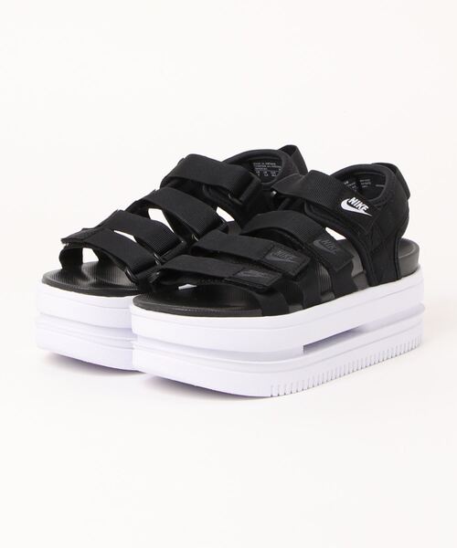 NIKE（ナイキ）の「【NIKE】ナイキ アイコン クラシック ウィメンズ サンダル（サンダル・レディース・ブラック/ホワイト/ベージュ・24/22/23/25）」の3枚目の写真
