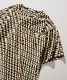 JOURNAL STANDARD relume | CALIFORNIA ジャガードボーダーTシャツ(Tシャツ/カットソー)