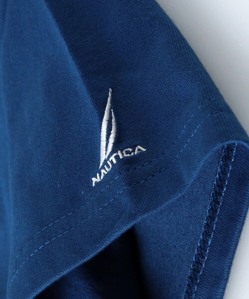 NAUTICA(ノーティカ)の「【NAUTICA/ノーティカ】BACKアップリケロゴ半袖Tシャツ(Tシャツ/カットソー・キッズ・オレンジ/ブルー・S/XL/XS/M/L)」の7枚目の写真
