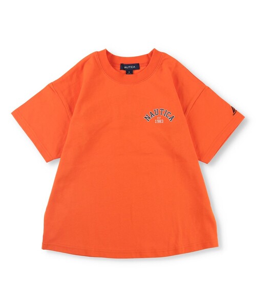 NAUTICA(ノーティカ)の「【NAUTICA/ノーティカ】BACKアップリケロゴ半袖Tシャツ(Tシャツ/カットソー・キッズ・オレンジ/ブルー・S/XL/XS/M/L)」の22枚目の写真