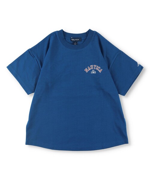 NAUTICA(ノーティカ)の「【NAUTICA/ノーティカ】BACKアップリケロゴ半袖Tシャツ(Tシャツ/カットソー・キッズ・オレンジ/ブルー・S/XL/XS/M/L)」の20枚目の写真