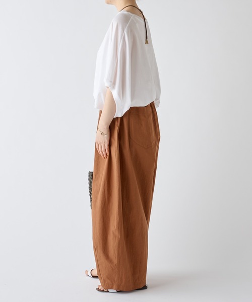 BEARDSLEY（ビアズリー）の「バルーン コクーン パンツ（その他パンツ・レディース・ブラウン/ブルー・FREE）」の15枚目の写真