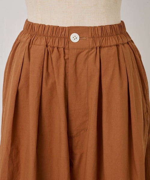 カカオ様　BEARDSLEY ガウチョパンツ ブラウン zfl2242_1.jpg