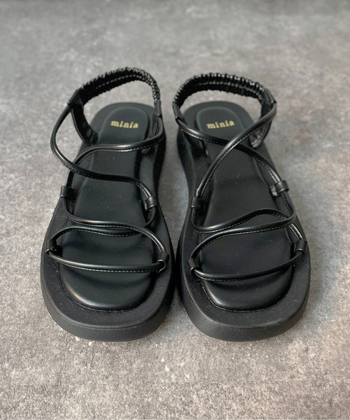 CPCM（シーピーシーエム）の「ロープベルトサンダル（サンダル・レディース・ピンク/アイボリー/ブラック・LARGE/MEDIUM/SMALL）」の10枚目の写真