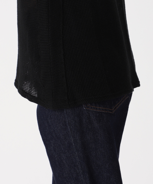 journal standard L'essage（ジャーナルスタンダードレサージュ）の「バスケットメッシュタンク（タンクトップ・レディース・ブラック/アイボリー・FREE）」の19枚目の写真