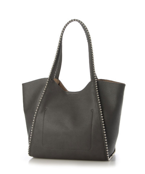 cache cache(カシュ カシュ)の「カシュカシュ cachecache / ボールチェーン2wayトートバッグ(トートバッグ・レディース・ダークグレー/パイソン/ベージュ系その他/ブラック/ライトグレー・FREE)」の13枚目の写真
