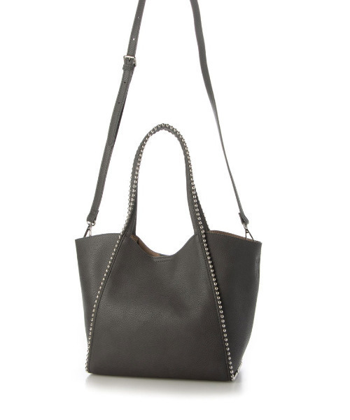 cache cache(カシュ カシュ)の「カシュカシュ cachecache / ボールチェーン2wayトートバッグ(トートバッグ・レディース・ダークグレー/パイソン/ベージュ系その他/ブラック/ライトグレー・FREE)」の18枚目の写真