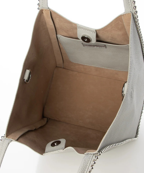 cache cache(カシュ カシュ)の「カシュカシュ cachecache / ボールチェーン2wayトートバッグ(トートバッグ・レディース・ダークグレー/パイソン/ベージュ系その他/ブラック/ライトグレー・FREE)」の21枚目の写真