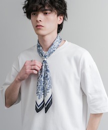 Rocky Monroe（ロッキーモンロー）の「新色追加 スカーフリング付き 大判サイズ総柄スカーフ（バンダナ/スカーフ）」