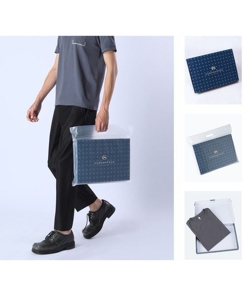 Cloudstyle（クラウドスタイル）の「【Cloudstyle】レギュラーカラー ポロシャツ（ポロシャツ・メンズ・ホワイト/ブラック/キャメル/ネイビー・XX-LARGE/LARGE/MEDIUM/X-LARGE）」の5枚目の写真