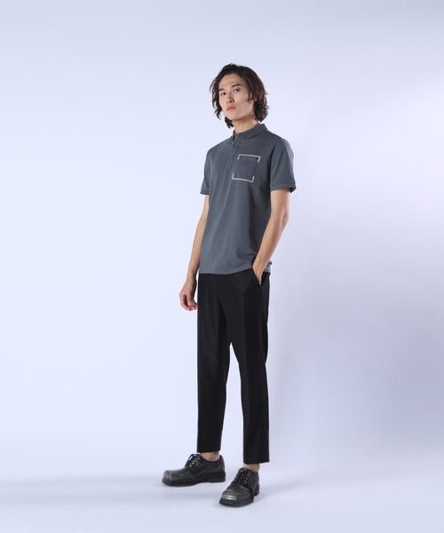 Cloudstyle（クラウドスタイル）の「【Cloudstyle】レギュラーカラー ポロシャツ（ポロシャツ・メンズ・ホワイト/ブラック/キャメル/ネイビー・XX-LARGE/LARGE/MEDIUM/X-LARGE）」の16枚目の写真